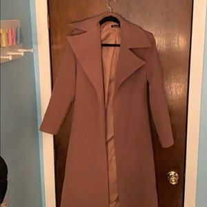 Camel long coat
